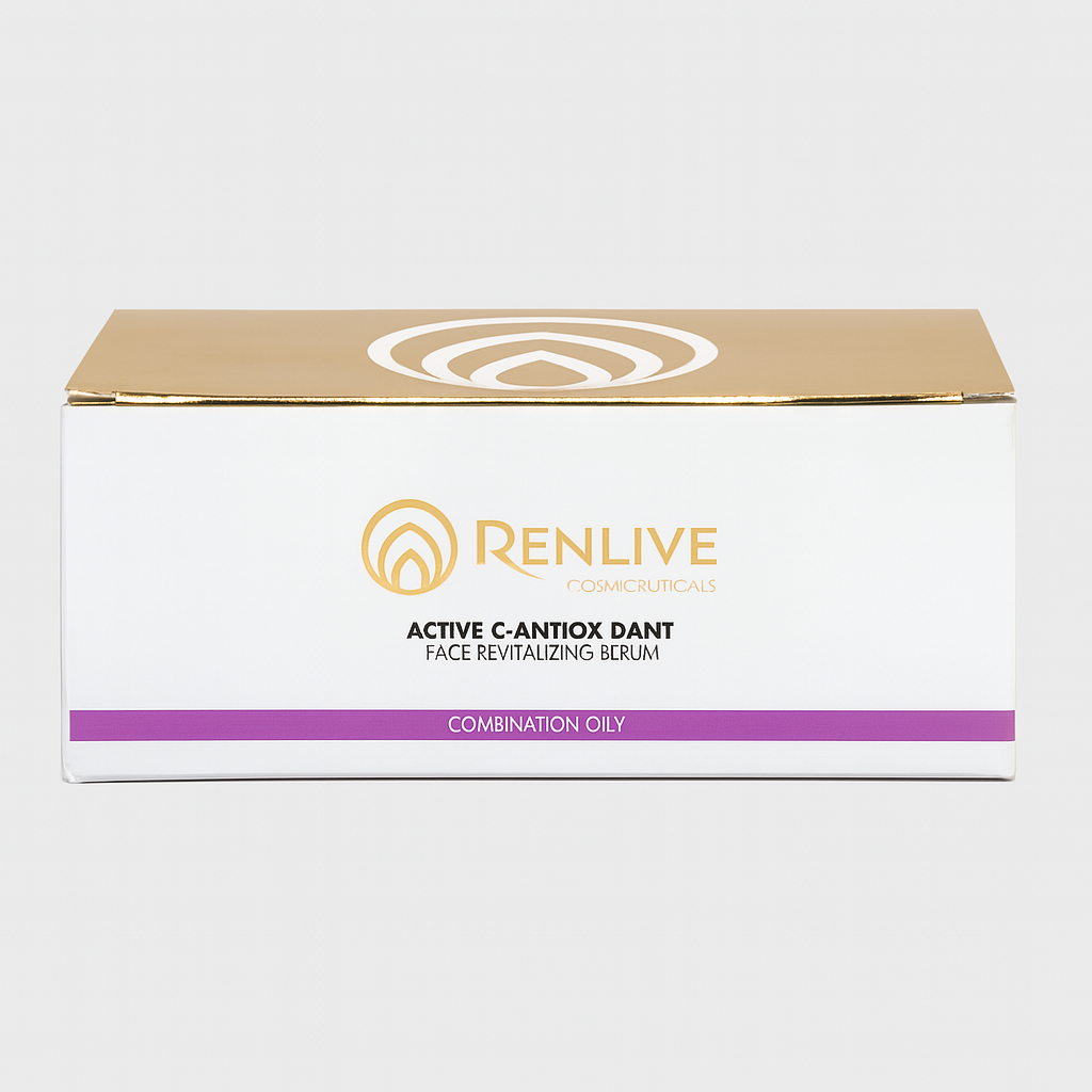 RENLIVE Active C Antioxidant Face Revitalizing Serum – For Combination & Oily Skin